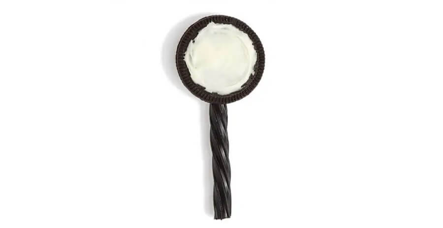 Oreo detective vergrootglas