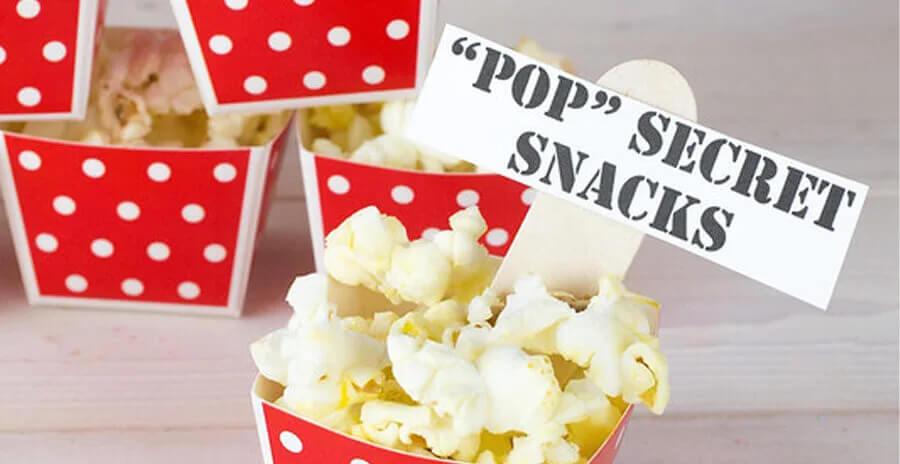 Popcorn voor kinderfeestje