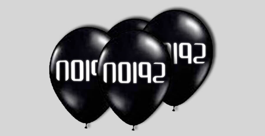 Ballonnen voor een echt spionnen kinderfeestje